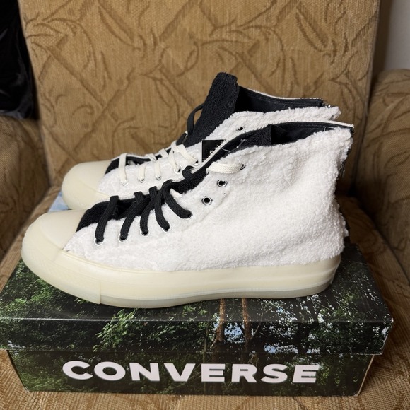 NEW Converse X CLOT Chuck Taylor All Star 70 Hi Panda Limited A00321C Size 9